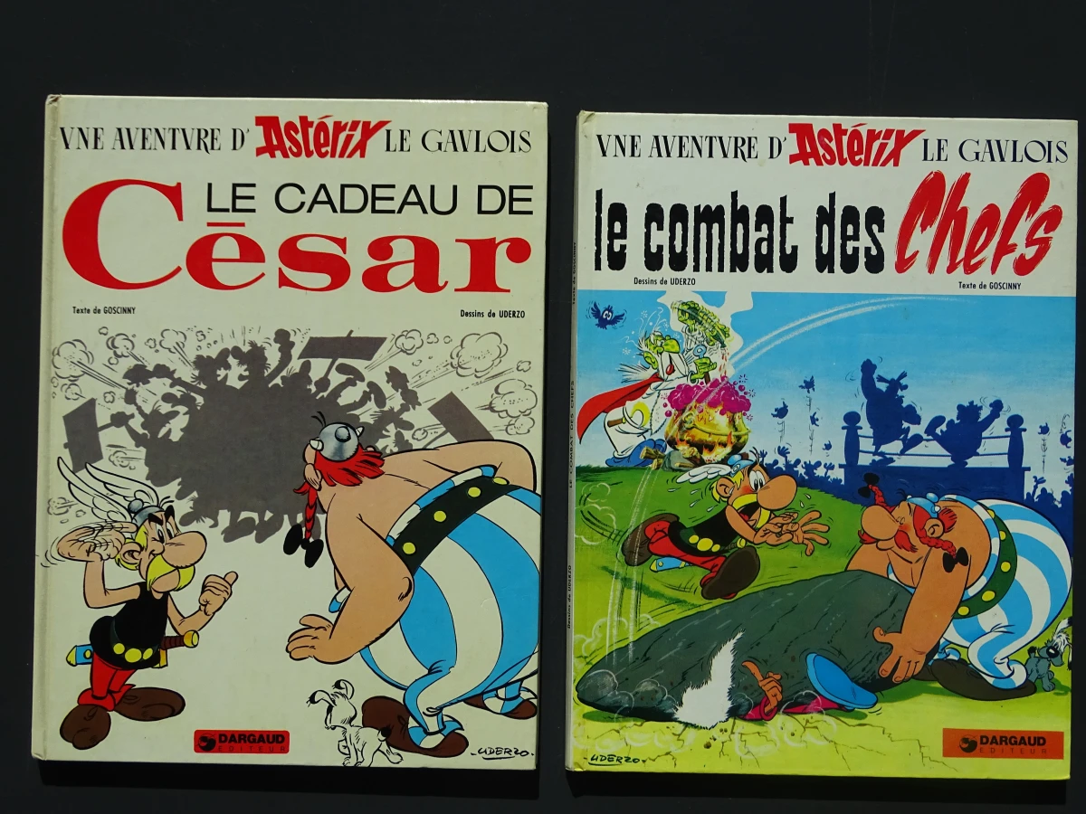 17 Franse; waarbij eerste drukken; stripverhalen "Asterix"
