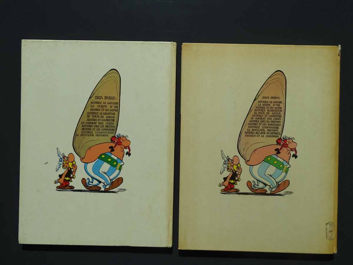 17 Franse; waarbij eerste drukken; stripverhalen "Asterix"