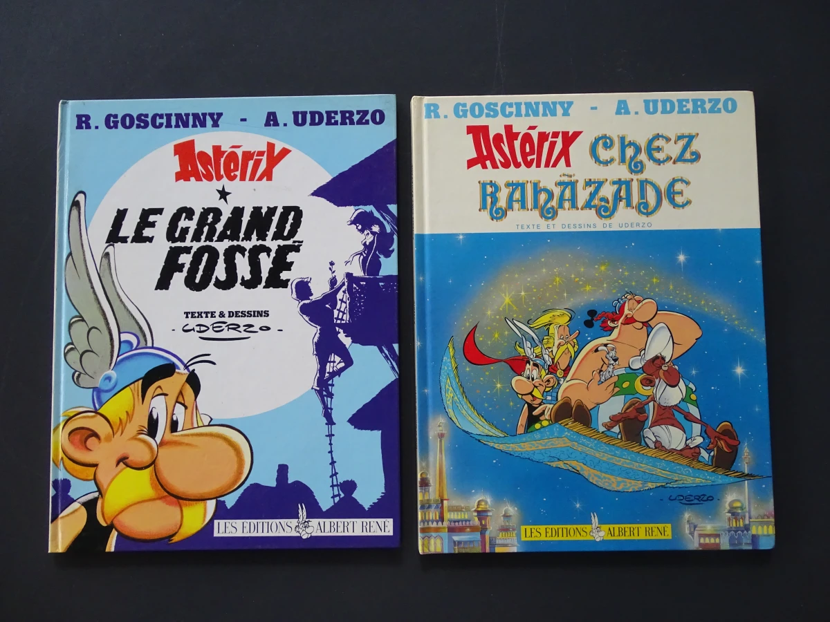 17 Franse; waarbij eerste drukken; stripverhalen "Asterix"