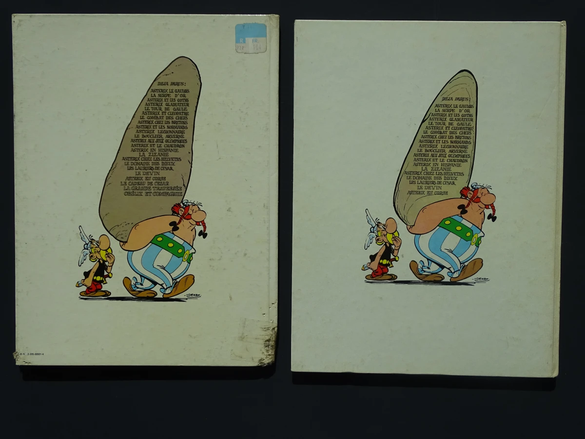 17 Franse; waarbij eerste drukken; stripverhalen "Asterix"