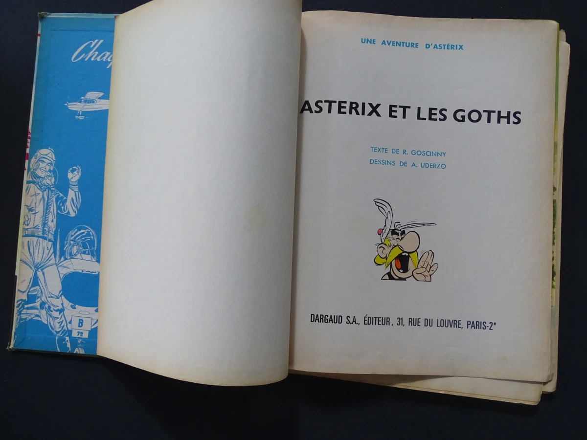 17 Franse; waarbij eerste drukken; stripverhalen "Asterix"