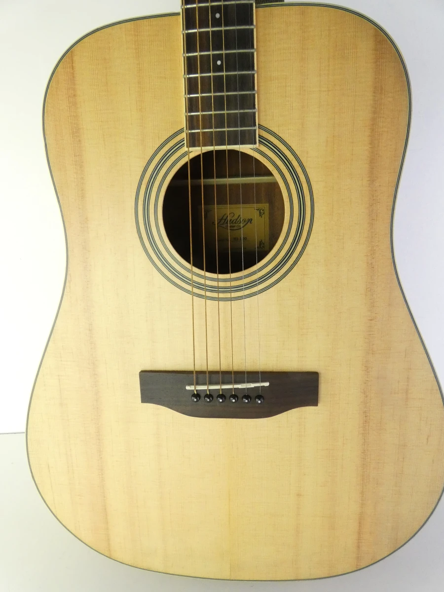 Hudson HI-100 Dreadnought akoestische gitaar met Ritter draagtas - foto 6