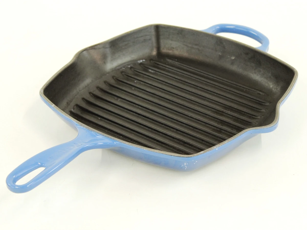 Le Creuset gietijzeren grillpan en steelpan set - foto 2