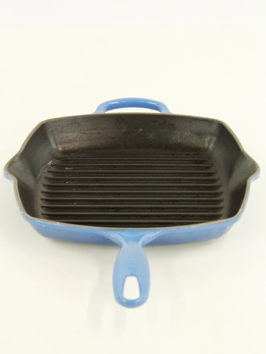 Le Creuset gietijzeren grillpan en steelpan set - foto 3