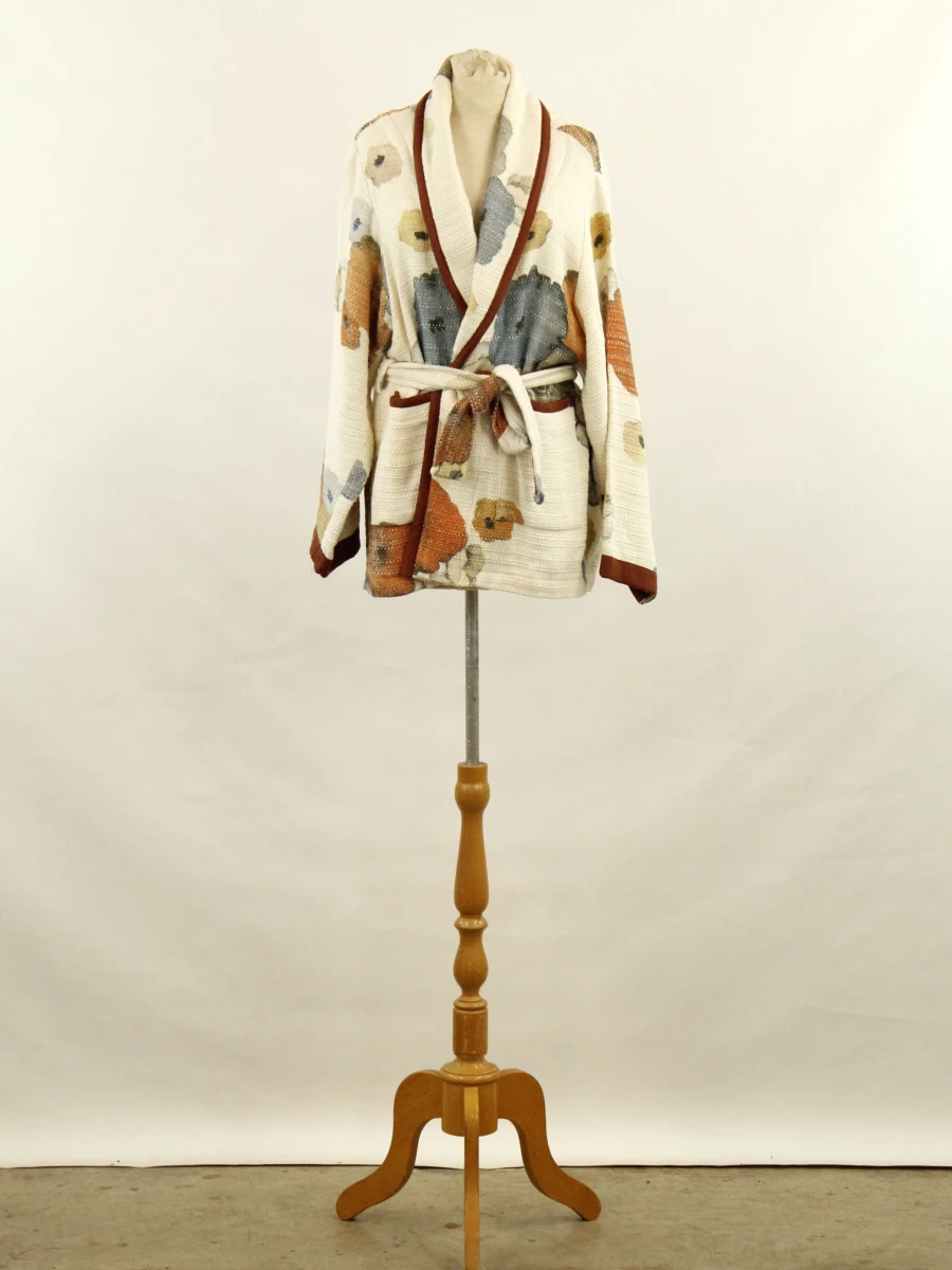 AVDW Antwerp by Annick Vanden Weghe - gebloemde vest met ceintuur - foto 2