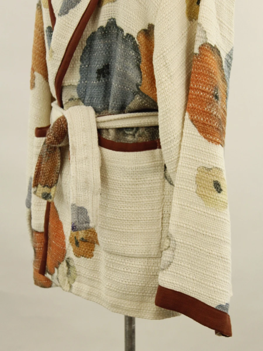 AVDW Antwerp by Annick Vanden Weghe - gebloemde vest met ceintuur - foto 3