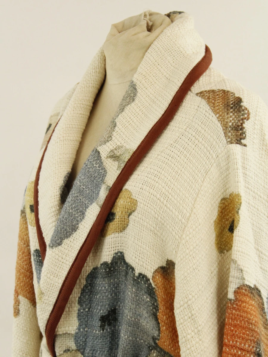 AVDW Antwerp by Annick Vanden Weghe - gebloemde vest met ceintuur - foto 4