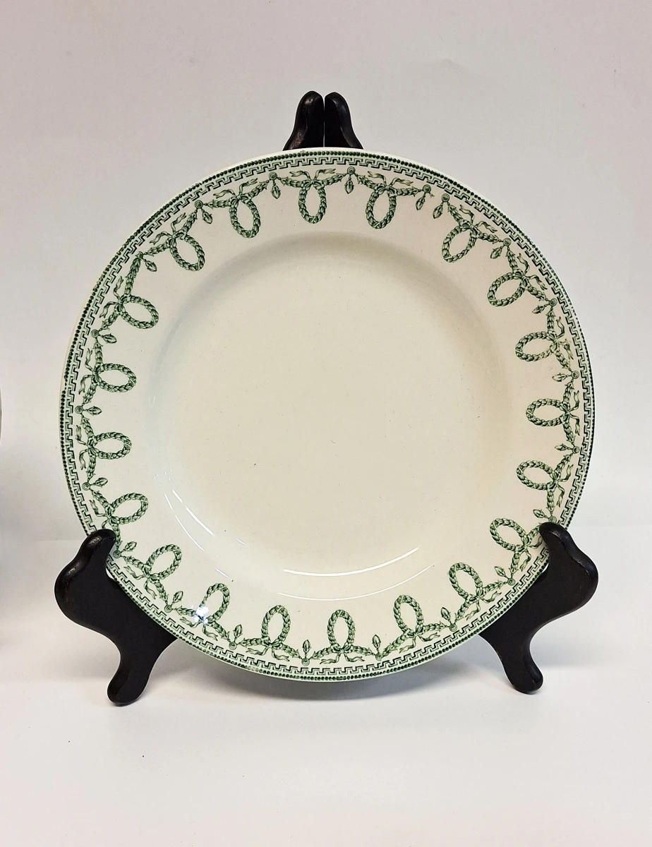 Set vintage Boch servies met bordjes en kopjes - foto 5