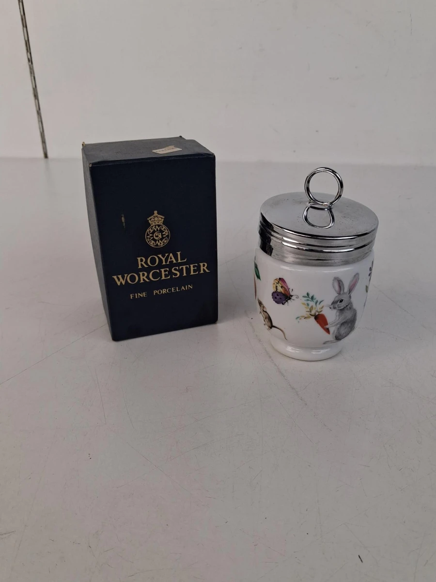 Klassieke porseleinen Royal Worcester Egg Coddler