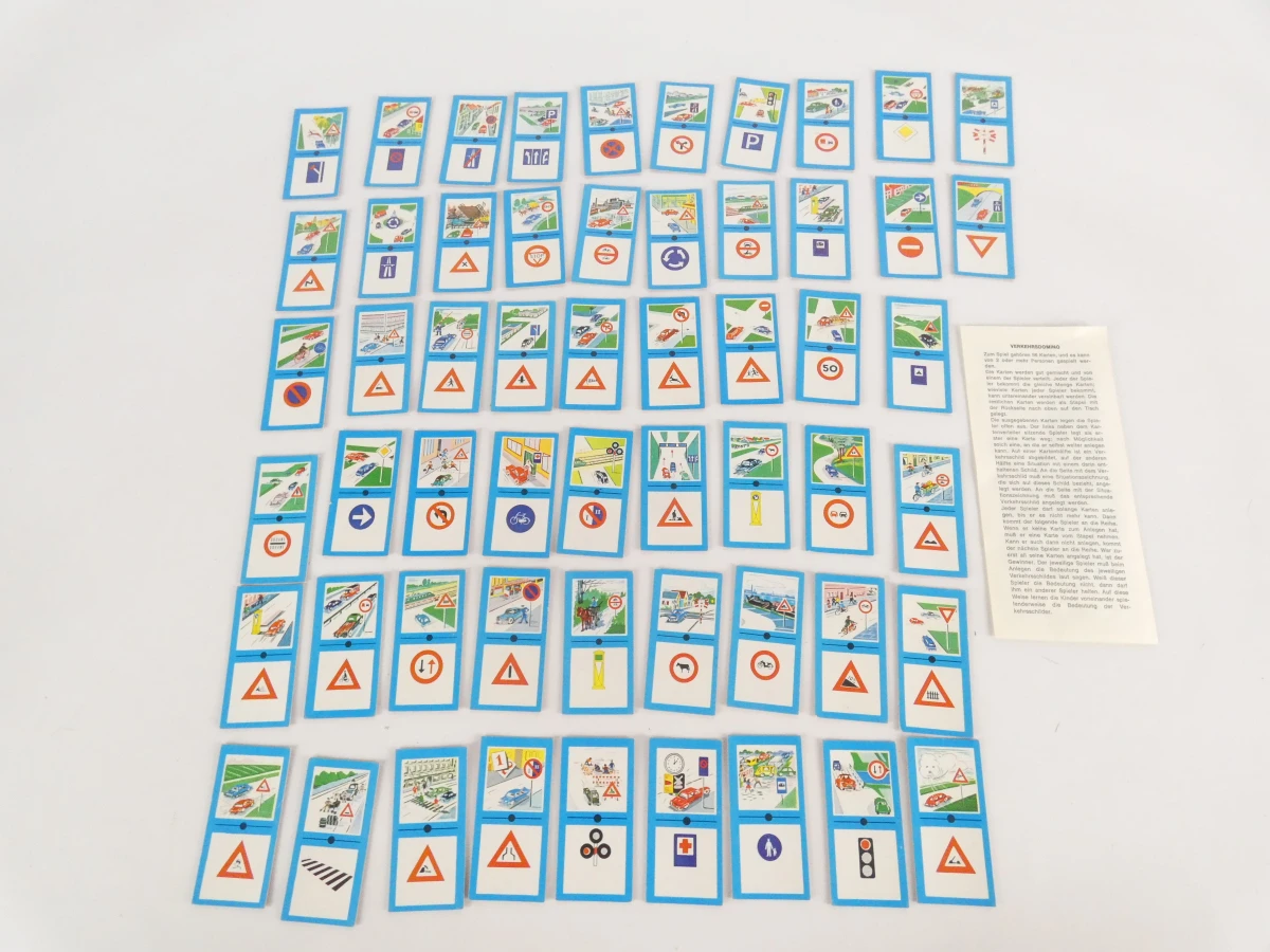 Domino spel met verkeersborden - foto 2
