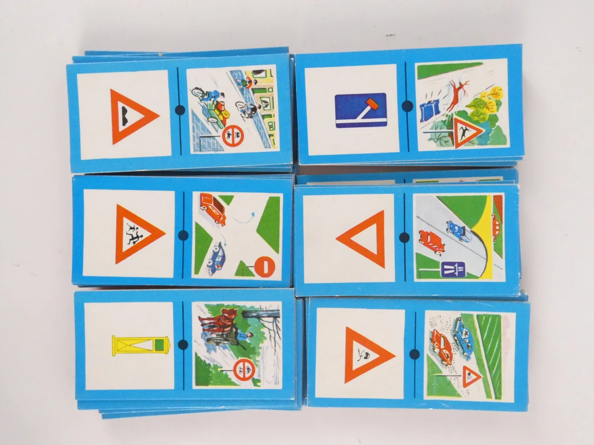 Domino spel met verkeersborden - foto 4