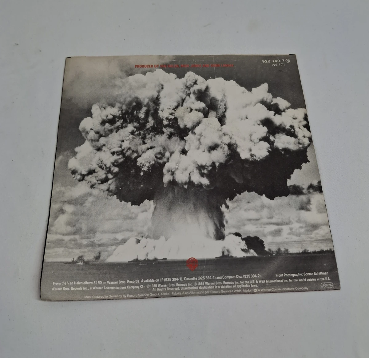 Vinyl single Van Halen - Why Can't This Be Love - foto 2