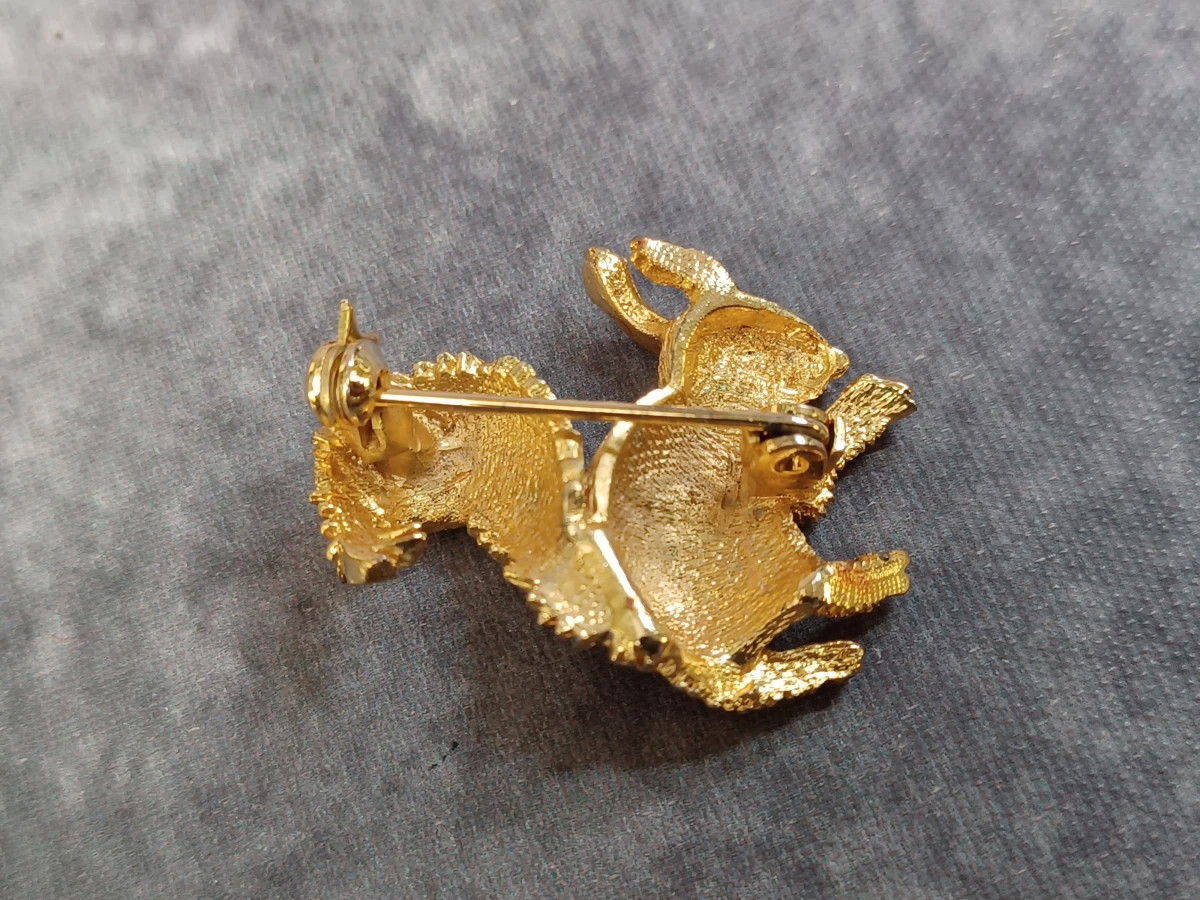 Sfeervolle set van 4 vintage broches - Natuur en dieren - foto 9