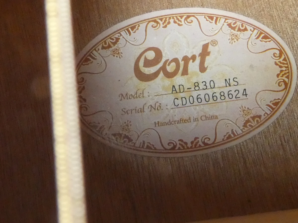 Cort AD-830 NS akoestische gitaar met accessoires - foto 3