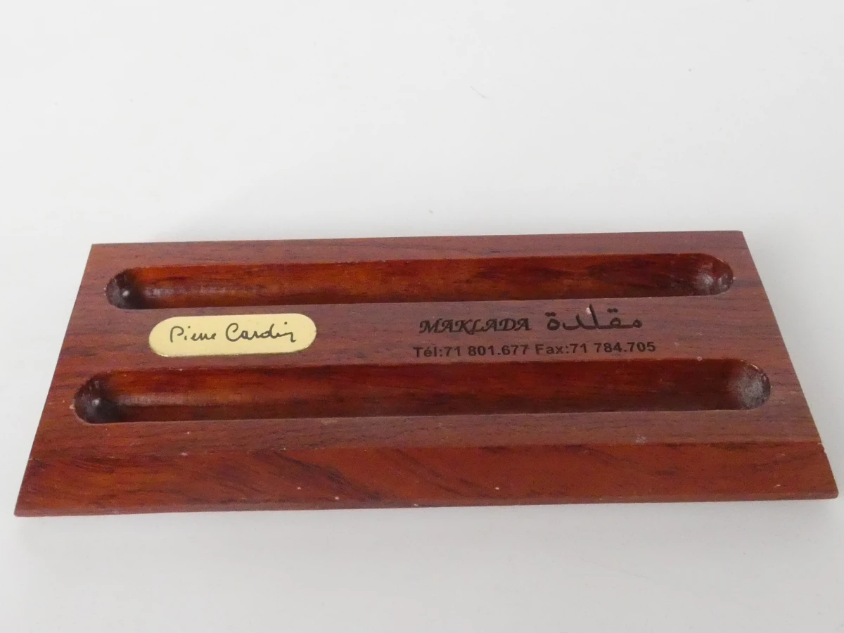 Pierre Cardin pen en briefopener set in houten etui