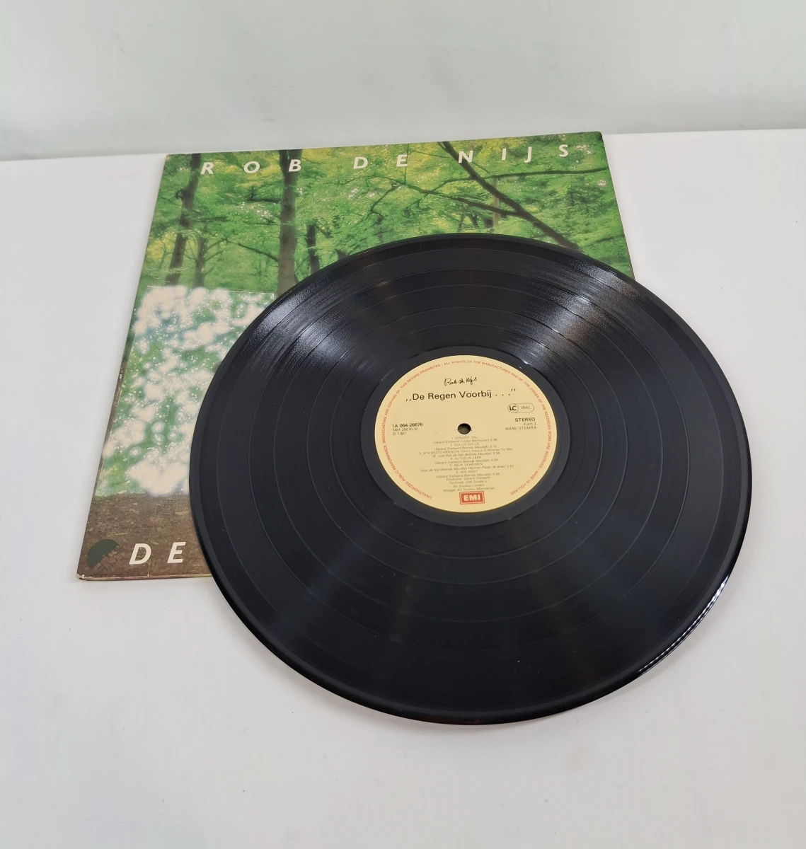 Verzameling van 7 vinylplaten Rob de Nijs met hoes - foto 3