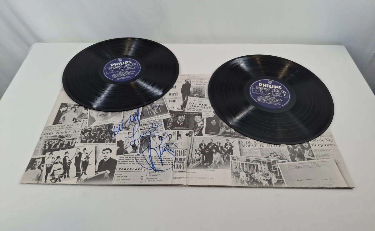 Verzameling van 7 vinylplaten Rob de Nijs met hoes - foto 9