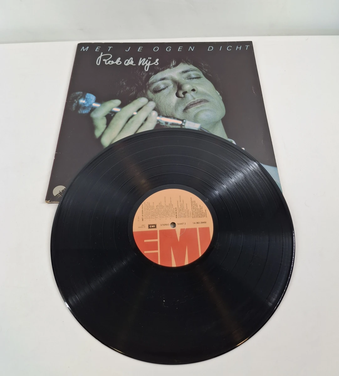 Verzameling van 7 vinylplaten Rob de Nijs met hoes - foto 12