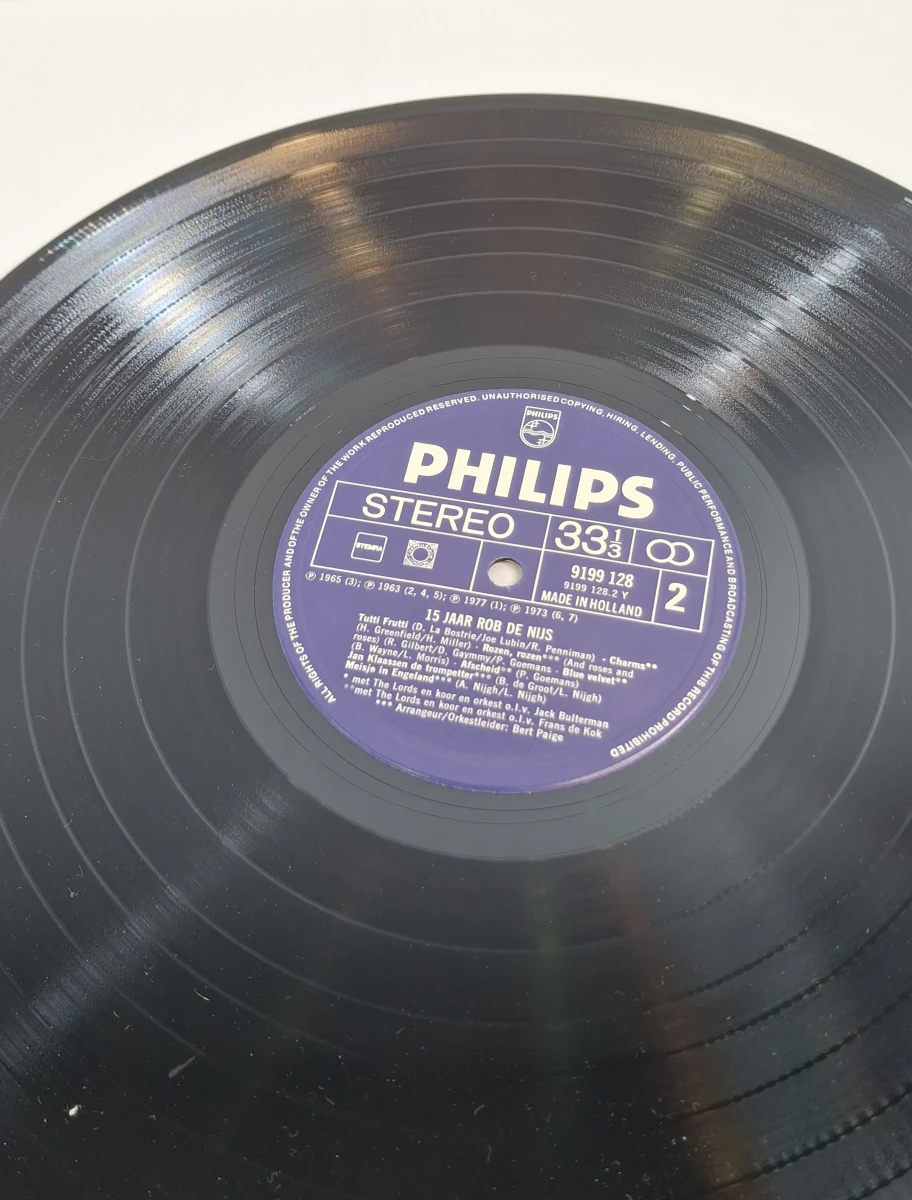 Verzameling van 7 vinylplaten Rob de Nijs met hoes - foto 10