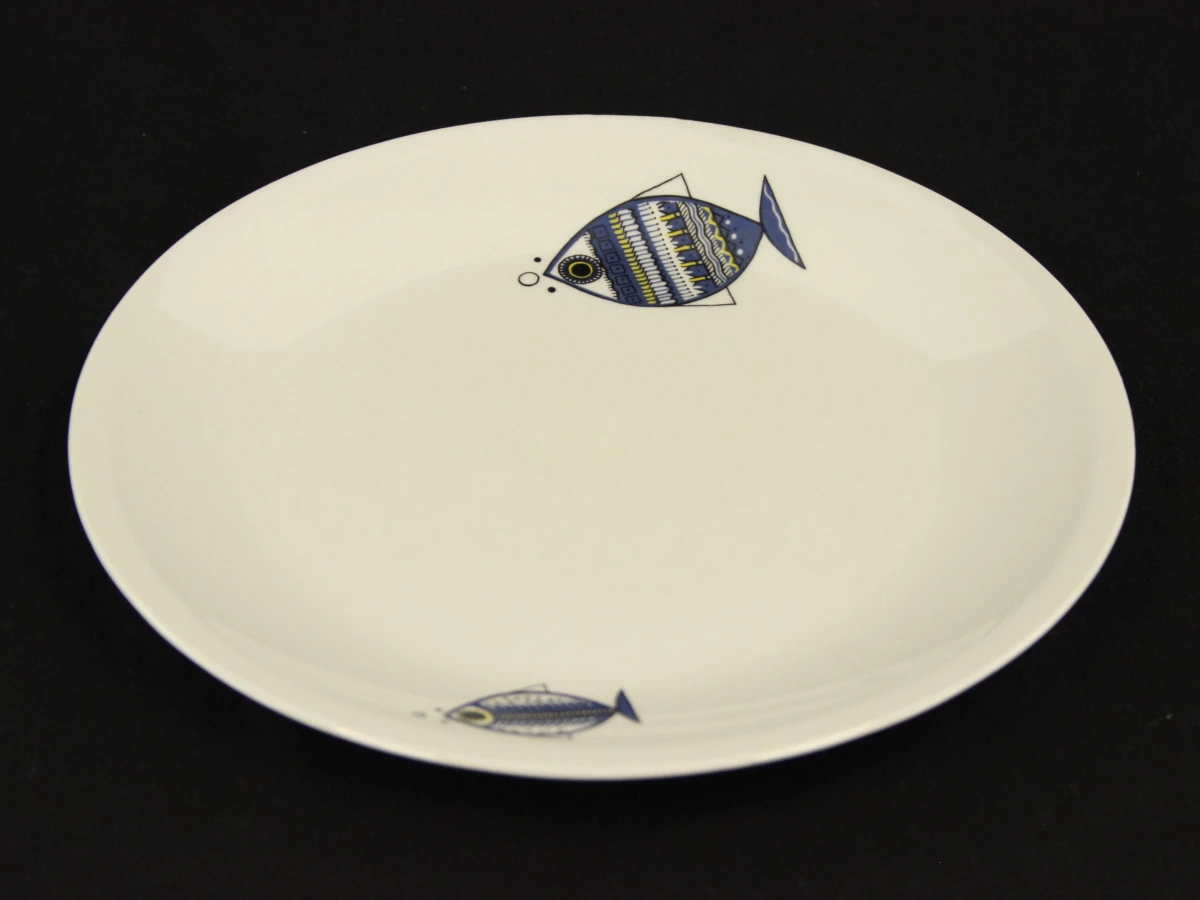16 delig Villeroy & Boch ‘Viking’ vissservies - jaren ’60-’70 - foto 5