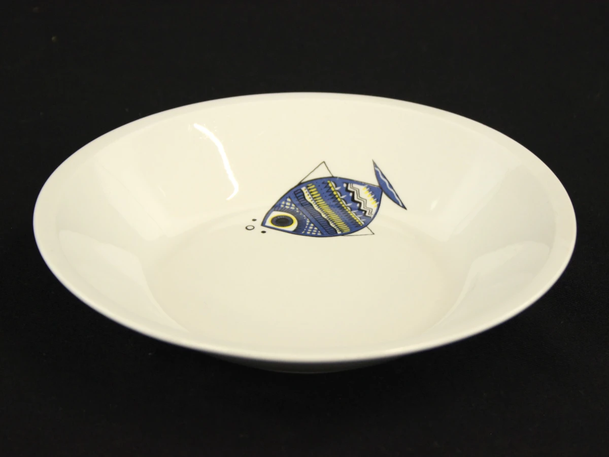 16 delig Villeroy & Boch ‘Viking’ vissservies - jaren ’60-’70 - foto 9