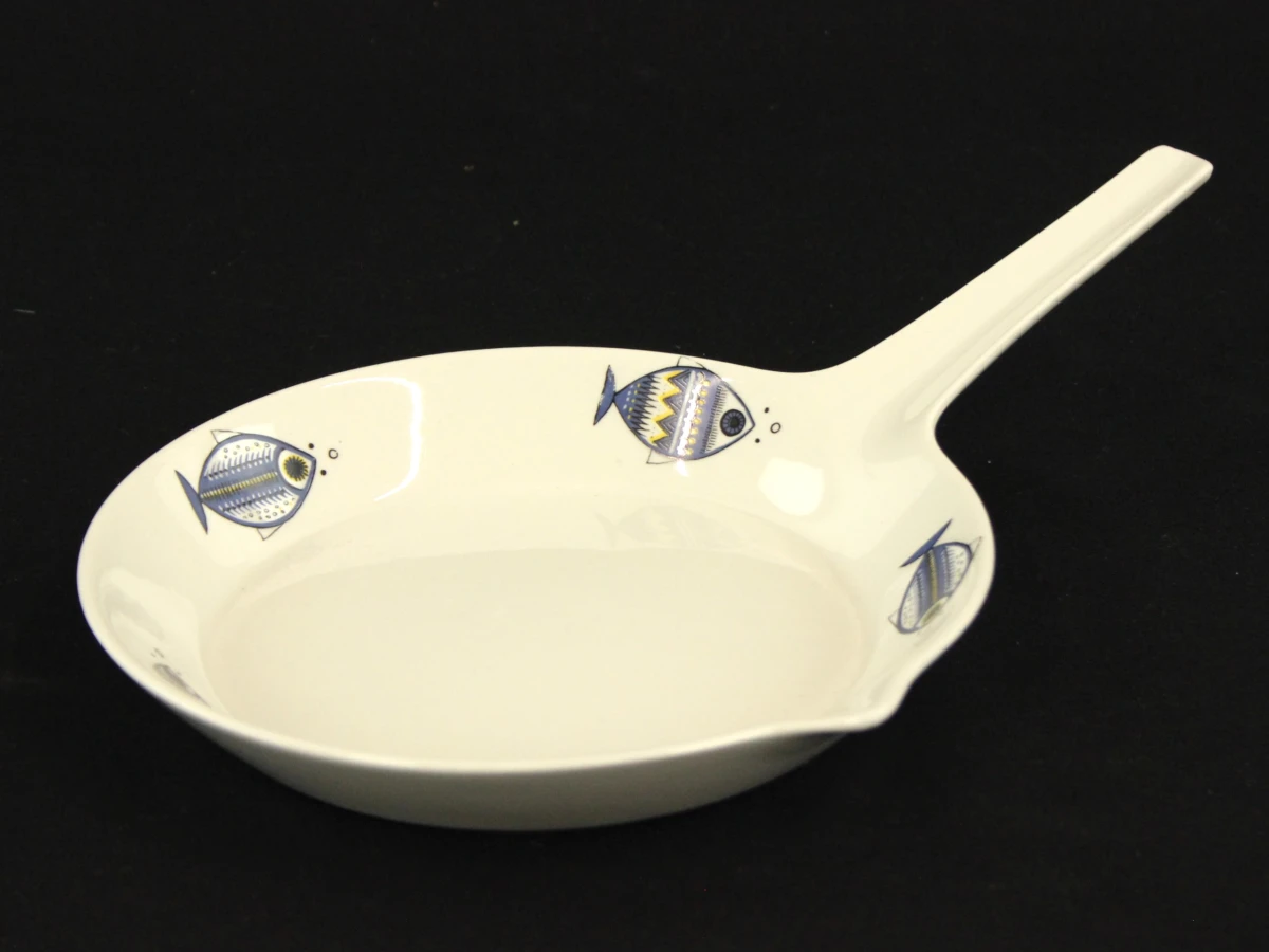 16 delig Villeroy & Boch ‘Viking’ vissservies - jaren ’60-’70 - foto 12