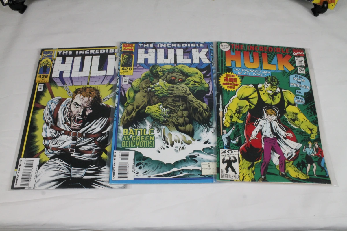 Lot Amerikaanse Marvel-stripboeken: "Spiderman" en "The Incredible Hulk" - foto 2