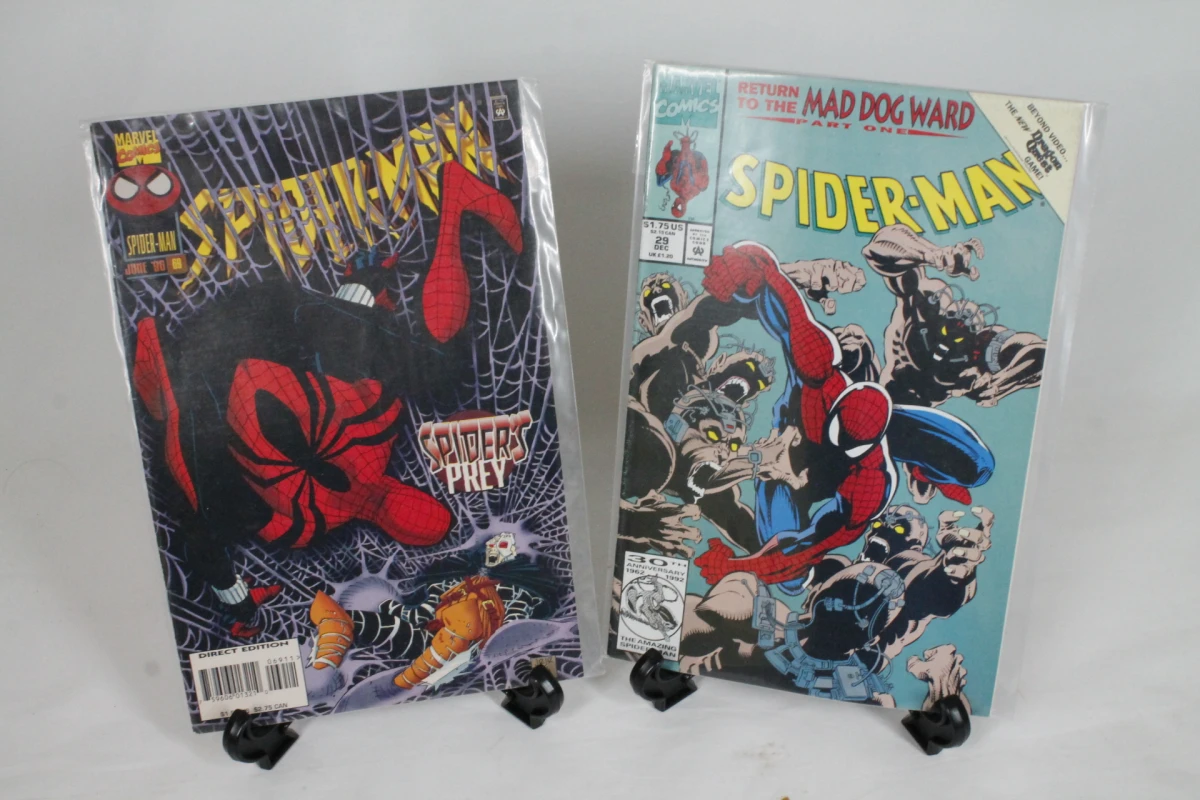Lot Amerikaanse Marvel-stripboeken: "Spiderman" en "The Incredible Hulk" - foto 3