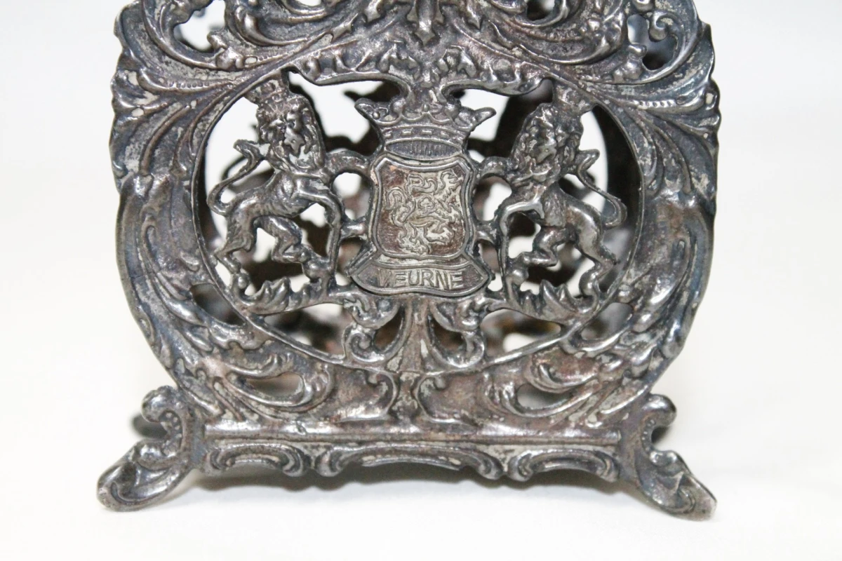 Antiek metalen brievenstandaard - foto 5
