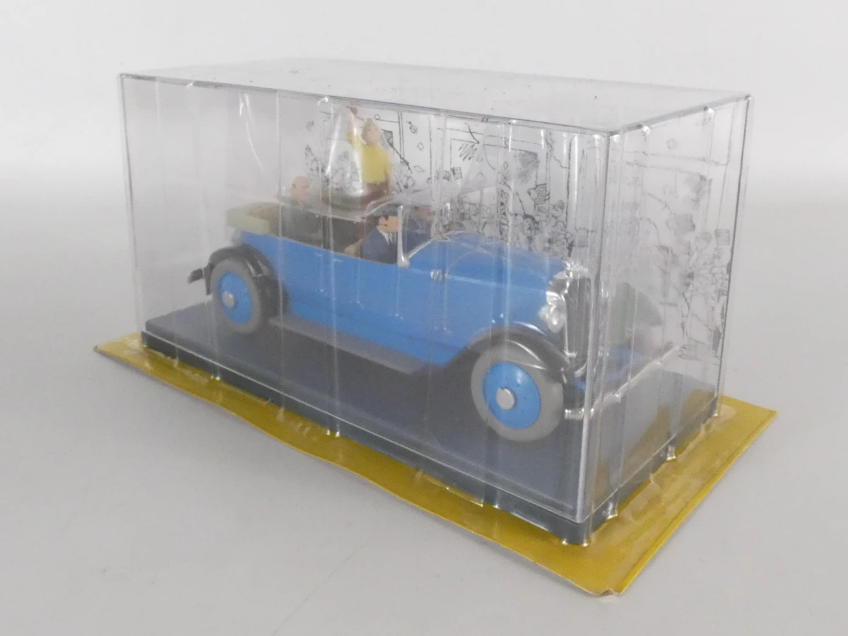 Uniek Lot van 4 Kuifje Modelauto's (Atlas Editions) – Nog in Sealed verpakking!