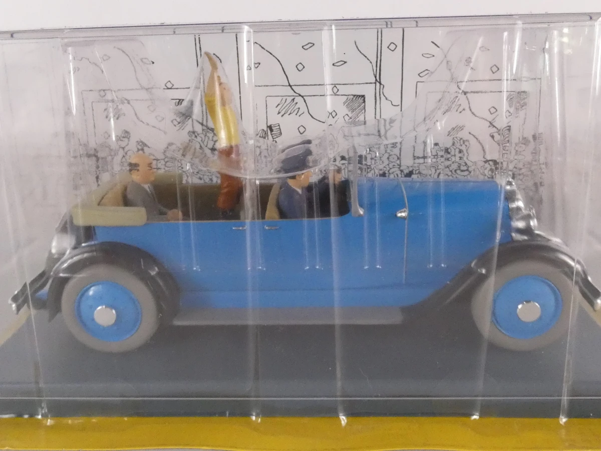 Uniek Lot van 4 Kuifje Modelauto's (Atlas Editions) – Nog in Sealed verpakking!