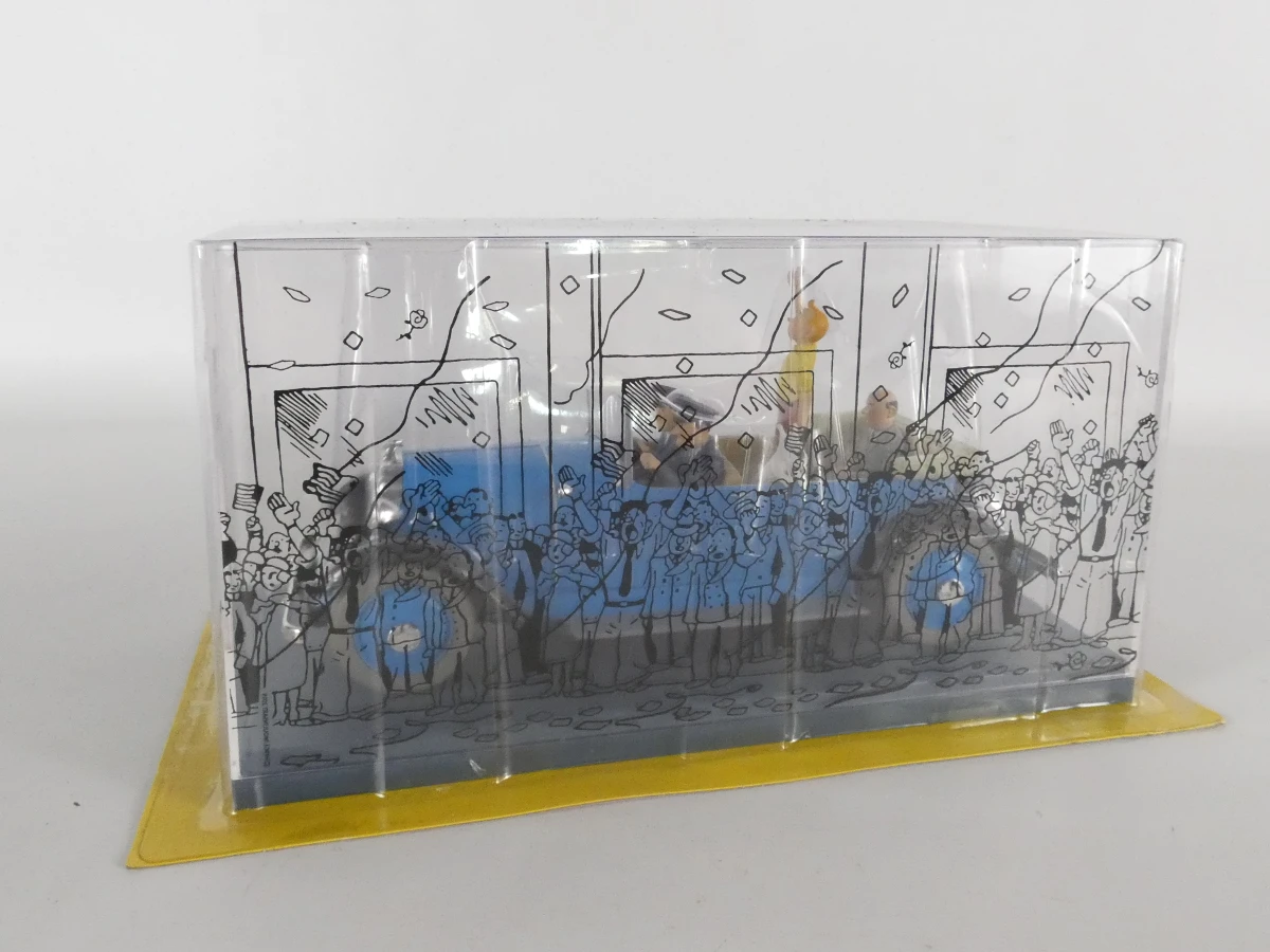 Uniek Lot van 4 Kuifje Modelauto's (Atlas Editions) – Nog in Sealed verpakking!