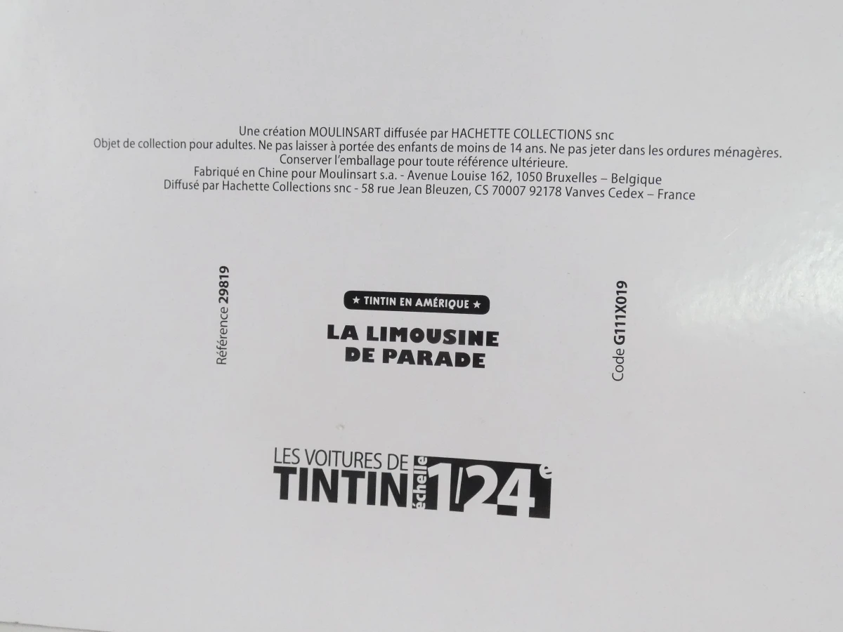 Uniek Lot van 4 Kuifje Modelauto's (Atlas Editions) – Nog in Sealed verpakking!