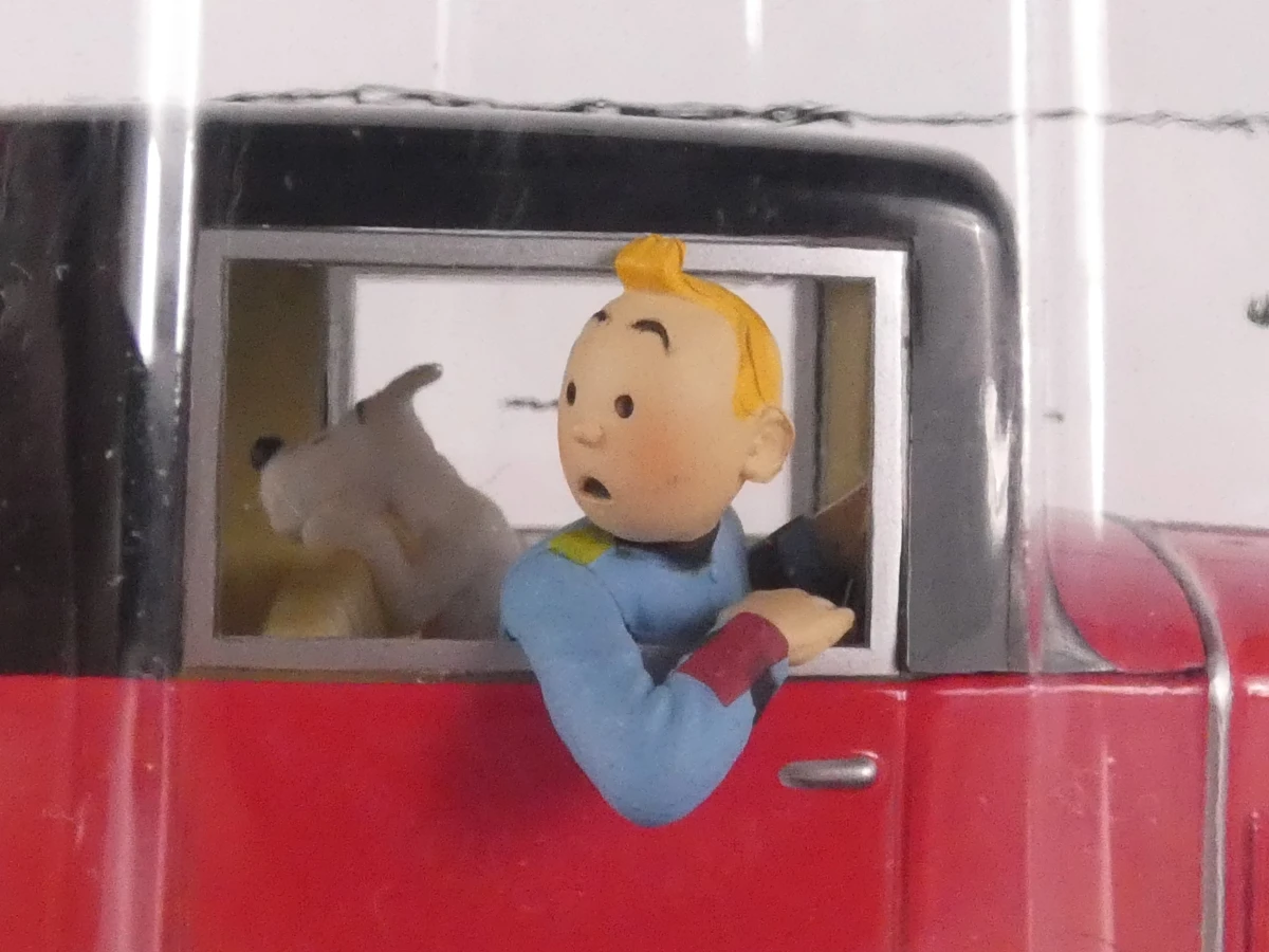 Uniek Lot van 4 Kuifje Modelauto's (Atlas Editions) – Nog in Sealed verpakking!