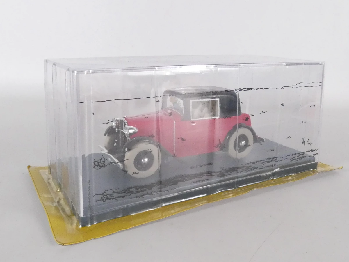 Uniek Lot van 4 Kuifje Modelauto's (Atlas Editions) – Nog in Sealed verpakking!