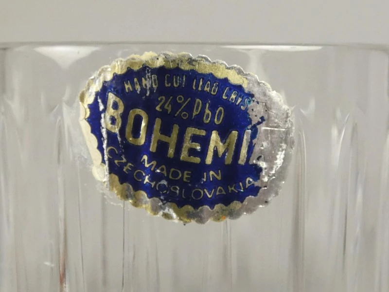 Boheems Kristallen Vaas - foto 3
