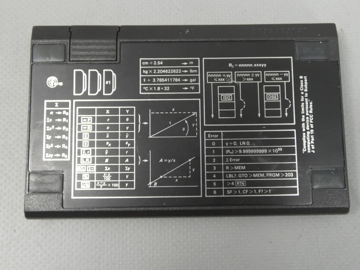 Hewlett Packard HP-11C Wetenschappelijke Rekenmachine - foto 6