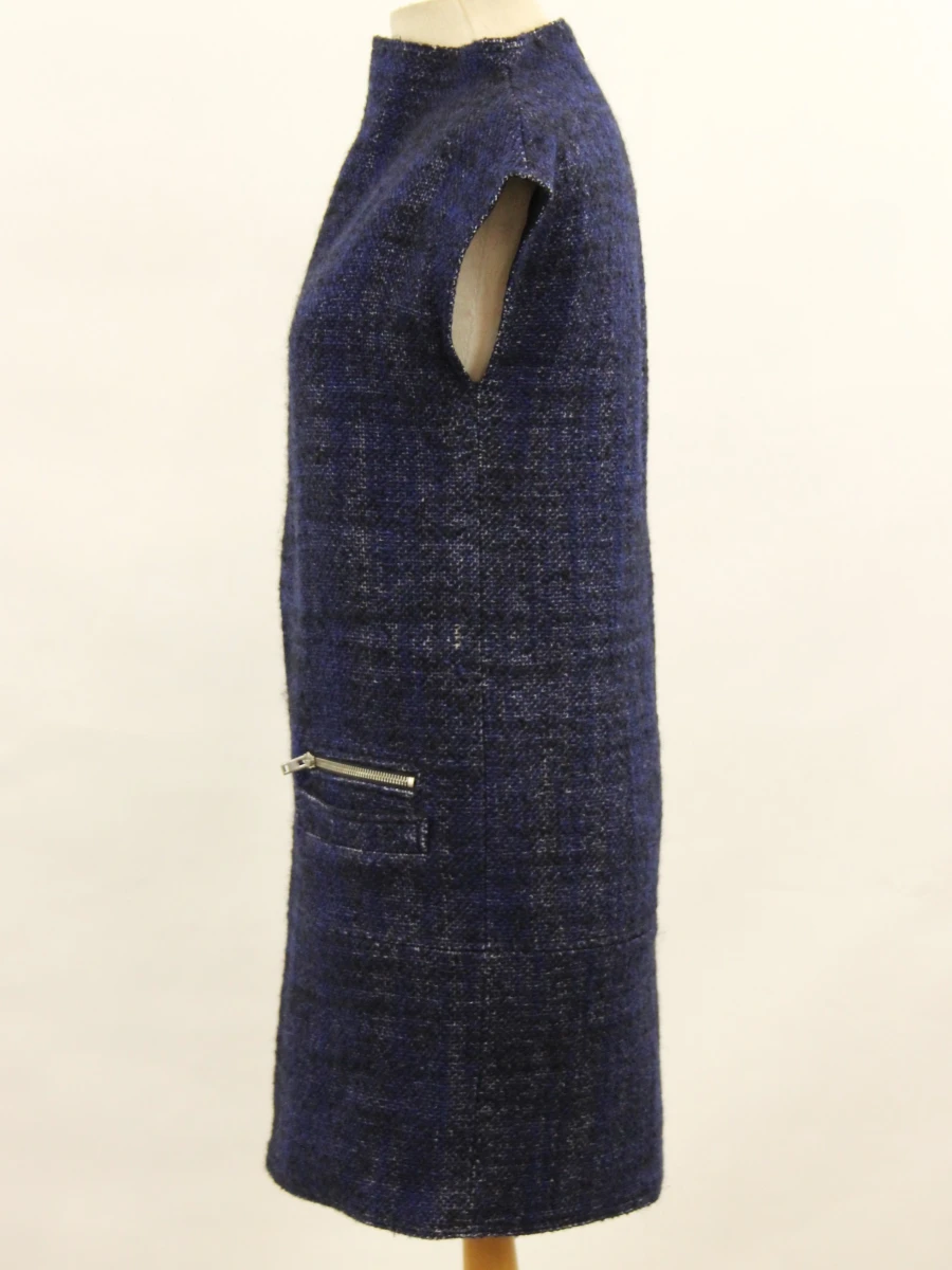 Little Marc Jacobs 12+ donkerblauwe meisjesjurk 12+ - foto 6
