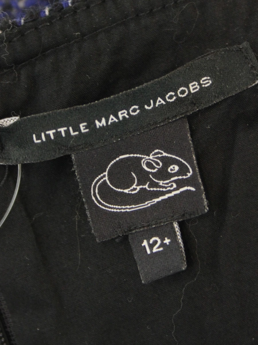 Little Marc Jacobs 12+ donkerblauwe meisjesjurk 12+ - foto 8