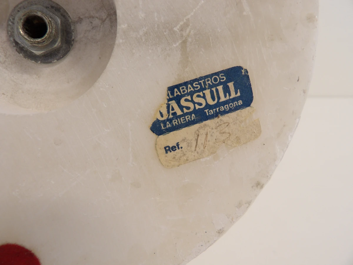Vintage Spaanse Albasten lampvoet - foto 6