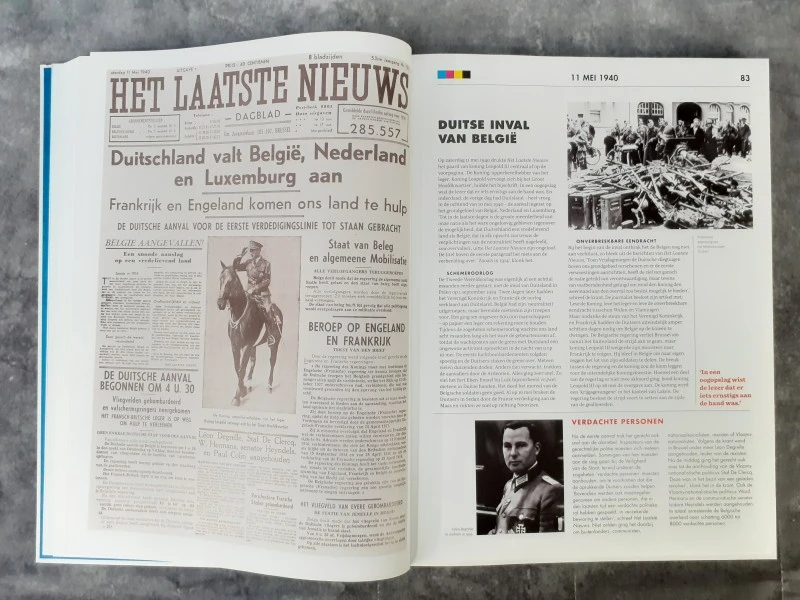 Boek: Het Laatste Nieuws: Onze geschiedenis in 100 voorpagina's en 200 andere krantenartikelen - foto 4