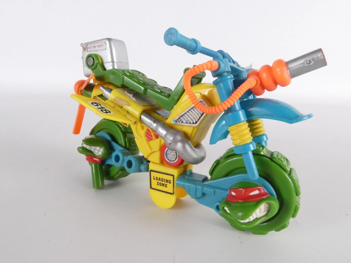 Teenage Mutant Hero Turtles speelgoedfiguren met VHS