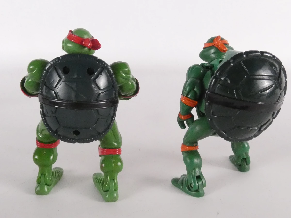 Teenage Mutant Hero Turtles speelgoedfiguren met VHS
