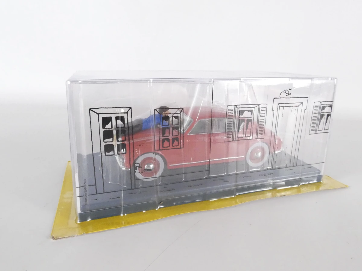 Set van 3 Tintin modelauto's in schaal 1/24 in displaybox(OVP)