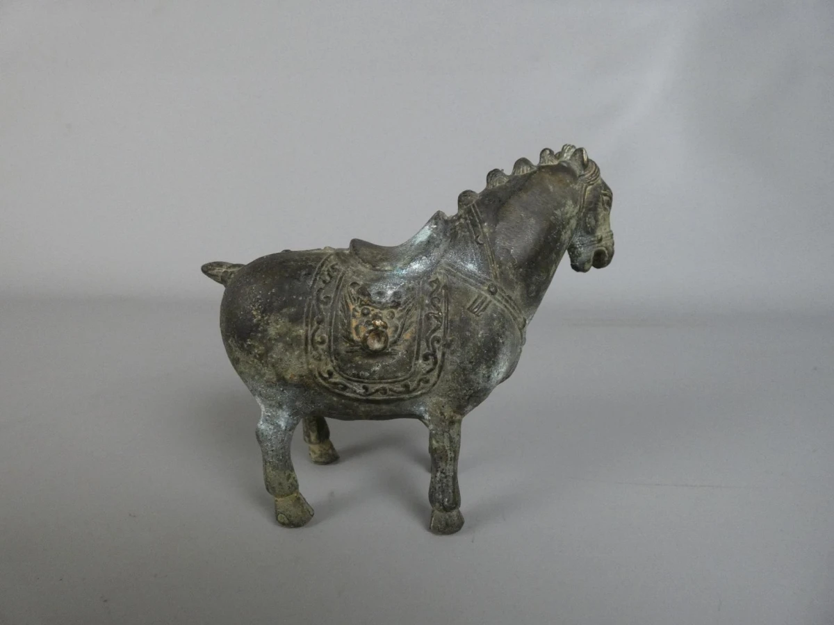 Bronzen paard