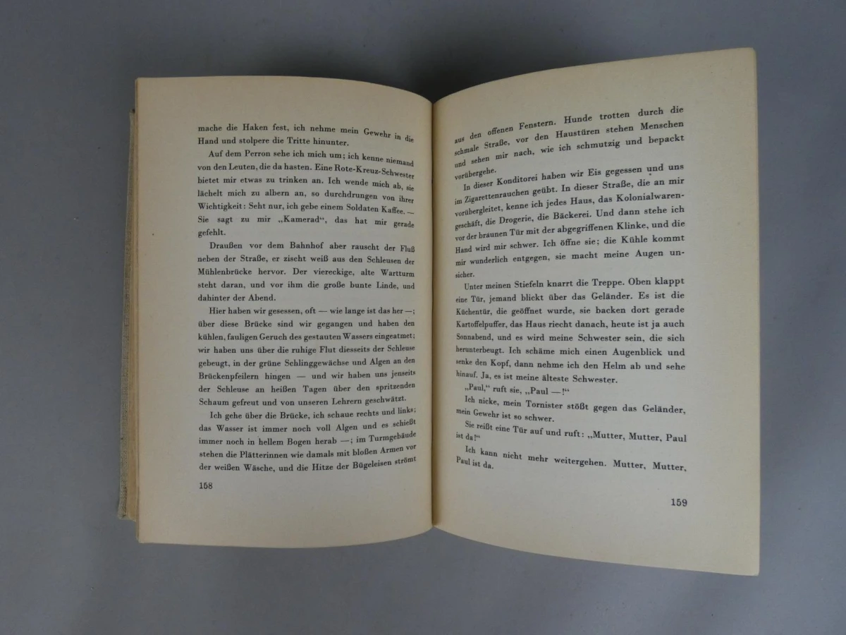 Roman "Im Westen nichts Neues" 1929
