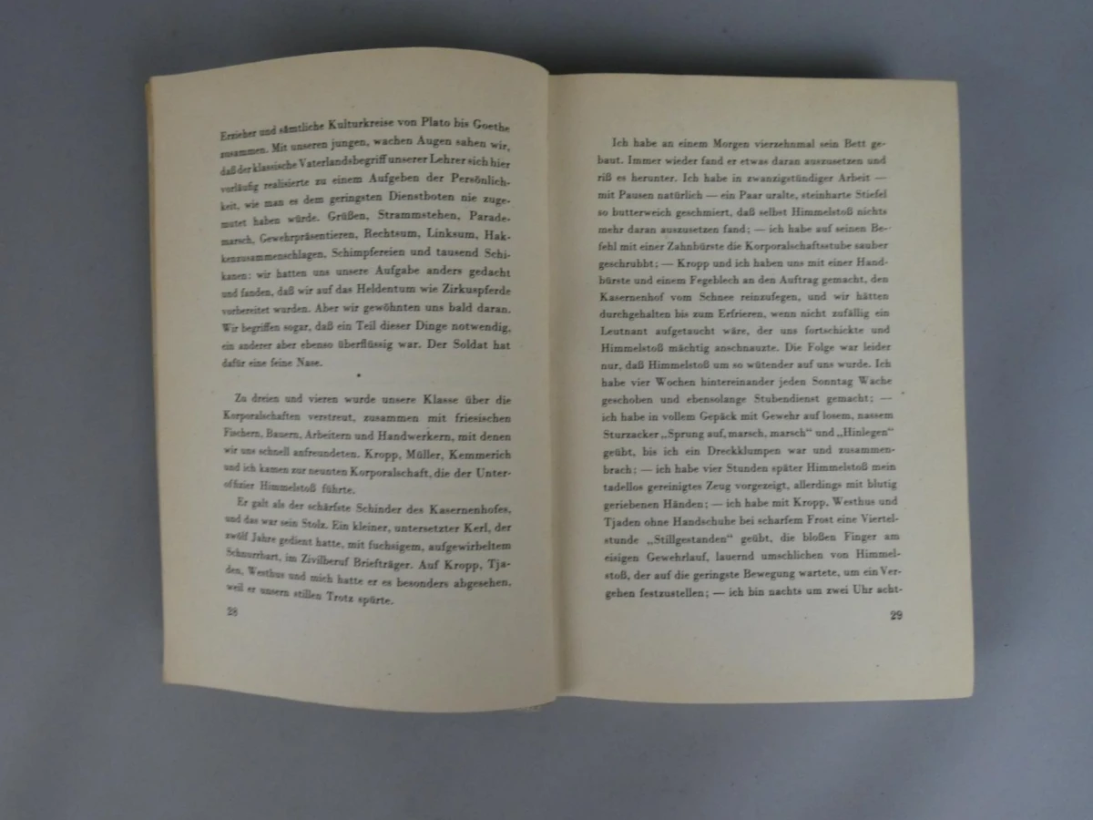 Roman "Im Westen nichts Neues" 1929
