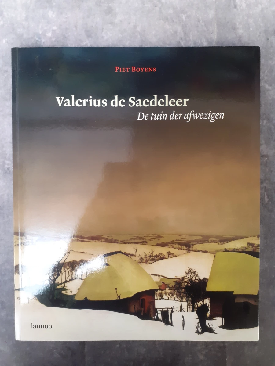 Boek: Valerius de Sadeleer - De tuin der afwezigen – kavel bij De Kringwinkel, Gent