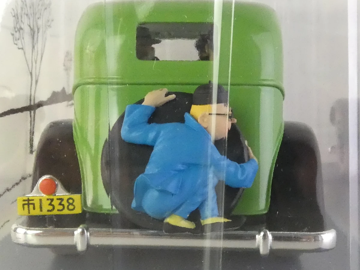 Set van 3 Tintin modelauto's in schaal 1/24 in originele verpakking(OVP)