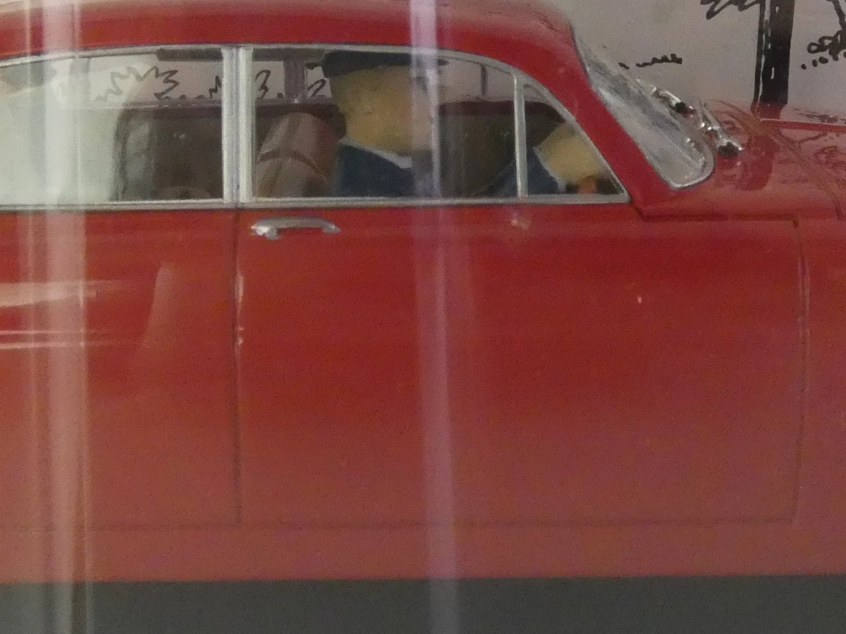 Set van 3 Tintin modelauto's in schaal 1/24 in originele verpakking(OVP)